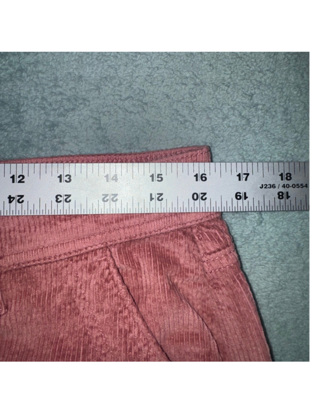 American Eagle Super High-Rise Baggy Wide Leg Curdoroy Pant Pink Size 10 - Picture 5 of 13